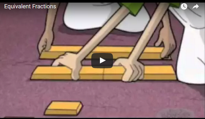 equal fraction video 